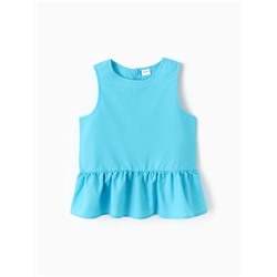 Блузка для девочки, MINAKU, голубая, рост 110 см