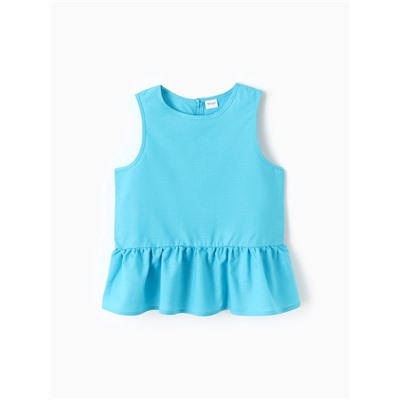 Блузка для девочки, MINAKU, голубая, рост 110 см