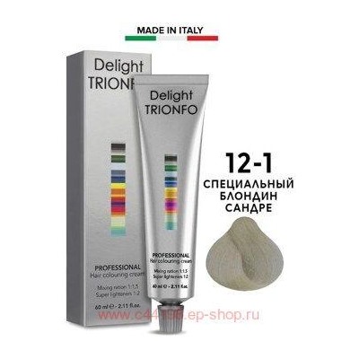 CD Делайт-Триумфо Стойкая Крем-краска 12-1 специальный блондин сандре 60 мл