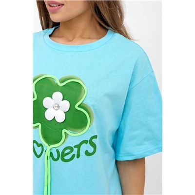 Футболка женская Flowers Г Арт. 9363