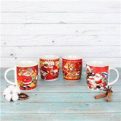 Кружка новогодняя 400 мл / Q151/FD602 /уп 72/ 2 СОРТ