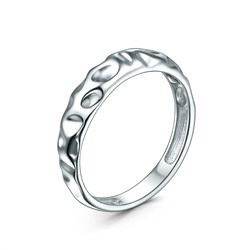 Кольцо из серебра родированное К-7565р