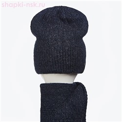 588205 Комплект женский флис (колпак+шарф) (56-58)