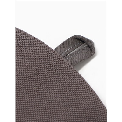 Грелка на чайник Этель Home collection grey 28×28 см, 56% лён, 44% хлопок