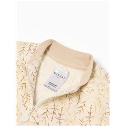 Бомбер детский MINAKU Nature, рост 68-74 см, бежевый