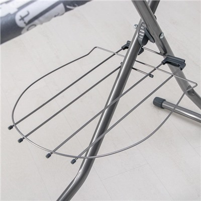 УЦЕНКА Доска гладильная «Ника 11 тефлон», 122×40 см, регулируемая высота до 100 см, МИКС