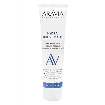 Aravia Laboratories Маска-филлер увлажняющая с гиалуроновой кислотой / Hydra Boost Mask, 100 мл KRISTALLER, 1180378