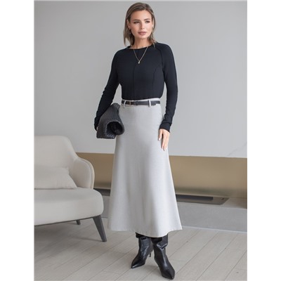 Джемпер тонкой вязки из хлопка с нейлоном