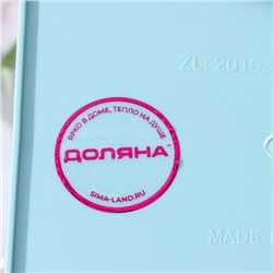 Подставка - органайзер для канцелярии, 2 ячейки, 13.3×8.3×13.2 см, МИКС