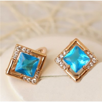 Серьги позолота H01-15440