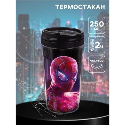 Термостакан детский со вставкой «Spider man», 250 мл
