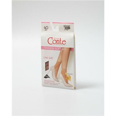 Полиамидные CONTE TENSION SOFT 40  Носки женские
