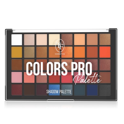 Триумф tf Палетка теней Colors pro palett 40 тонов Mineral CTE-40 61027