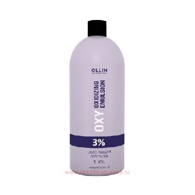 OLLIN performance OXY  3% 10vol. Окисляющая эмульсия 1000мл