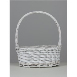 Корзина плетёная Dayton, ива, белый