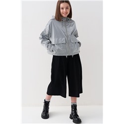 Куртка текстильная с полиуретановым покрытием для девочек (ветровка) PLAYTODAY, 1240103