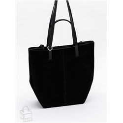 Сумка женская кожаная 2403YF black Polina&Eiterou