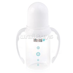 Бутылочка для кормления SIMPLE MED +,классика, ручки, 125 мл ,  0+