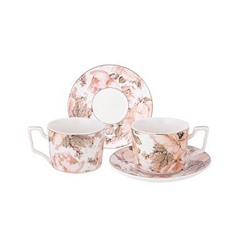 Чайный набор 4пр, на 2 перс, 230мл SENTIMENT фрф Lefard п/уп