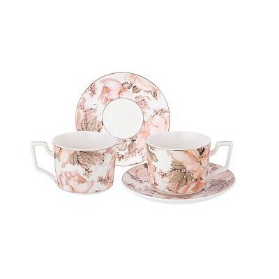 Чайный набор 4пр, на 2 перс, 230мл SENTIMENT фрф Lefard п/уп