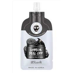 Beausta Маска-плёнка очищающая с углём / Charcoal Peel Off Mask, 20 мл KRISTALLER, 1108340