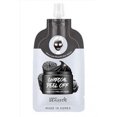 Beausta Маска-плёнка очищающая с углём / Charcoal Peel Off Mask, 20 мл KRISTALLER, 1108340