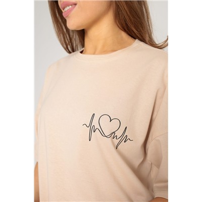 Футболка оверсайз женская с принтом "Ирина"