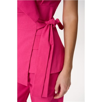 Жилет Яркое лето (фуксия)