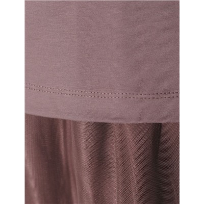 Нарядная футболка с пайетками