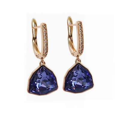 Серьги с кристаллами Swarovski