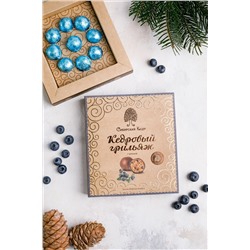 Кедровый грильяж с черникой / 120 г / ТМ Сибирский кедр