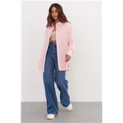 Рубашка длинная  SCT 002_LROSE/Светло-розовый