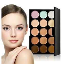 Палетка консилеров и корректоров 15 цветов