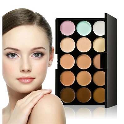 Палетка консилеров и корректоров 15 цветов