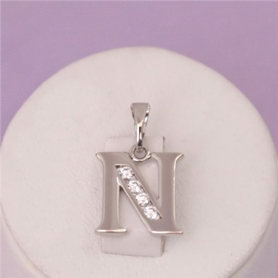 Кулон родий Н01-2607