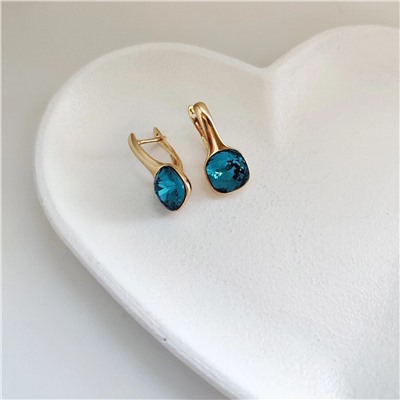 Серьги с кристаллами Swarovski