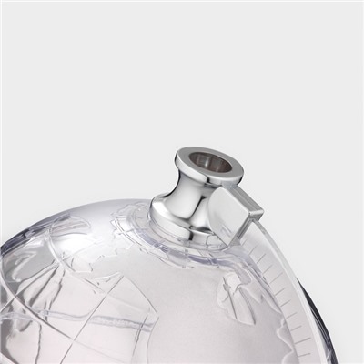 Башня пивная с воронкой «Земной шар», 1.9 л, пластик, серебристая