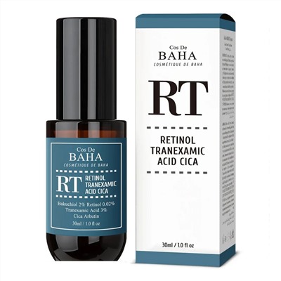 Cos De BAHA Cos De Baha Сыворотка для лица от пигментации с транексамовой кислотой / Retinol Tranexamic Serum (RT), 30 мл 24694