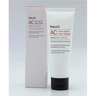 Пенка для умывания для проблемной кожи NEULII, 120 мл