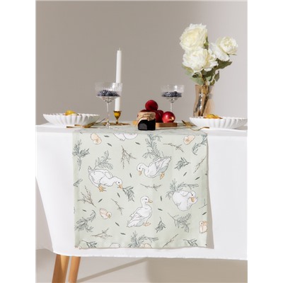 Дорожка на стол «Доляна» Divine day 40×146 см, рогожка 164 г/м², 100% хлопок