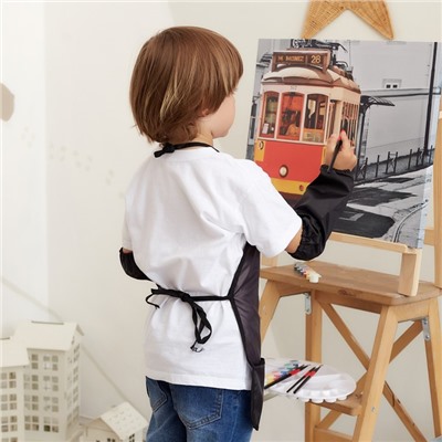 Фартук с нарукавниками детский Этель «Little man», 49×39 см