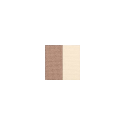 Тени для век eyeshadow DUO тон 102 (11 Ivory+12 Warm Taupe)