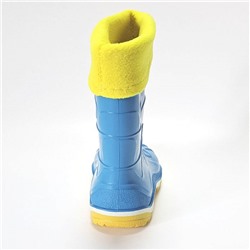 230/02УФ бирюза Сапоги резиновые для девочек (27-32)/12
