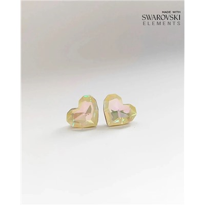 Серьги с кристаллами Swarovski