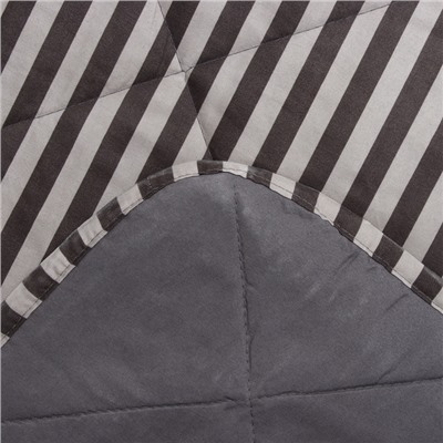 Покрывало евро LoveLife Strip, 200×210±5 см, новосатин