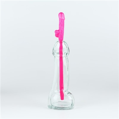 Подарочный набор новогодний «Подарок, который ты заслужила», стакан 100 мл, трубочка, 18+