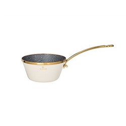 Ковш 0,5л AGNESS ТЮДОР d=12см, эмаль, мраморное покрытие