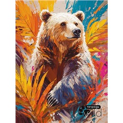 Тетрадь 80л. линия "Медведь" на гребне