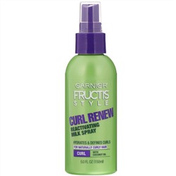Garnier, Fructis Style, средство для восстановления локонов, реактивирующее молочко-спрей, 150 мл (5 жидк. унций)