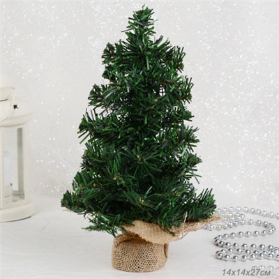 Елка искусственная декоративная 27 см / BW100 /уп 100/